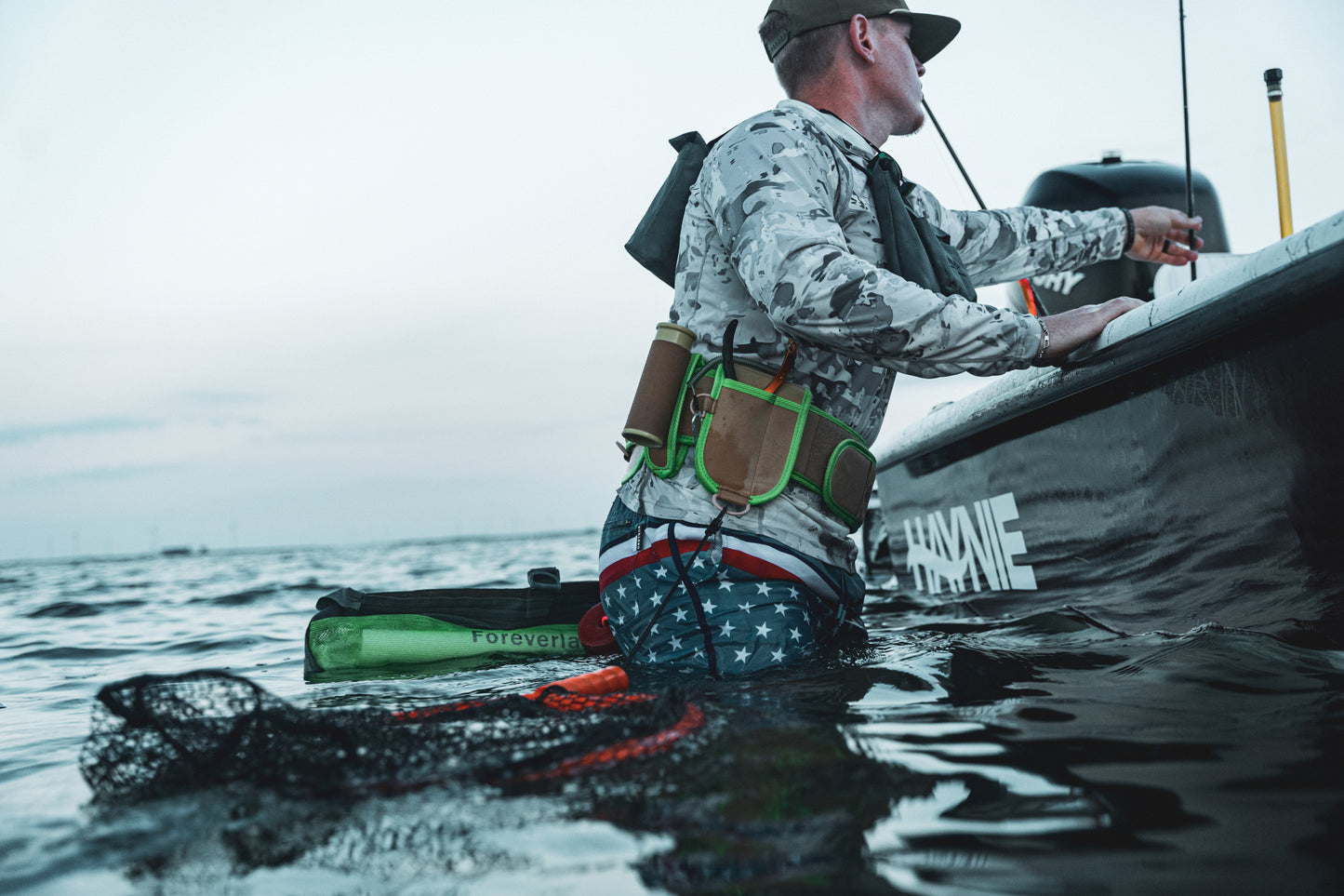 G2 PRO WADING BELT GREEN TRIM