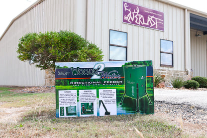 WOODS TO WATER DIRECTIONAL FEEDER 125 LBS