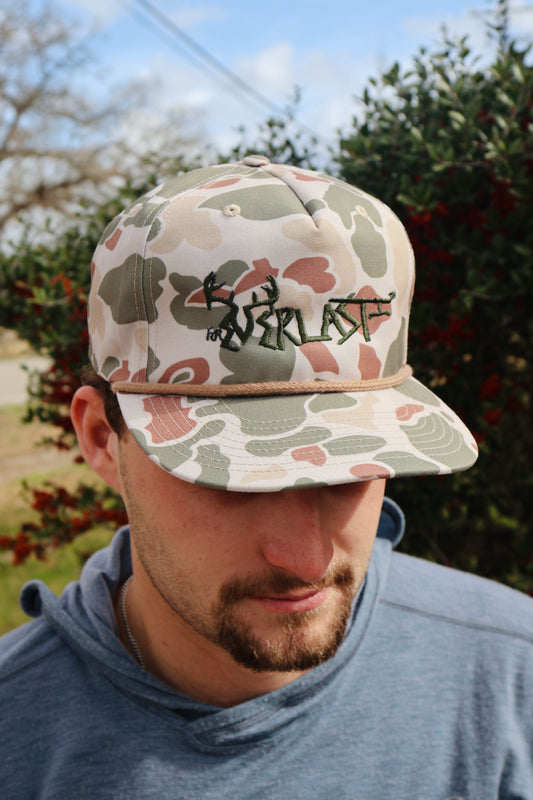 CAMO ROPE CAP