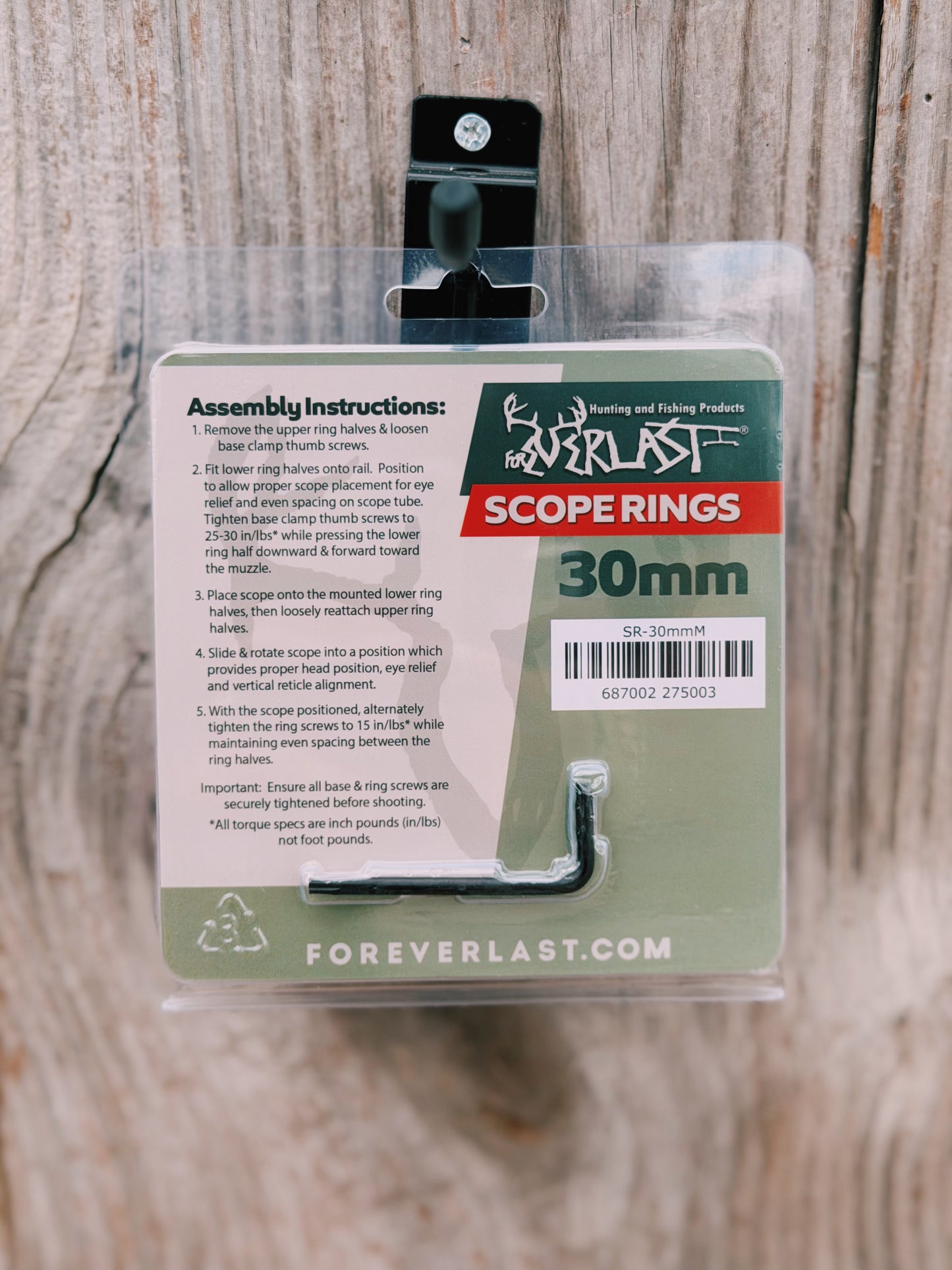 SCOPE RINGS (30 MM)