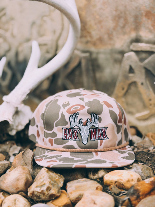 RAXMAX CAMO ROPE CAP
