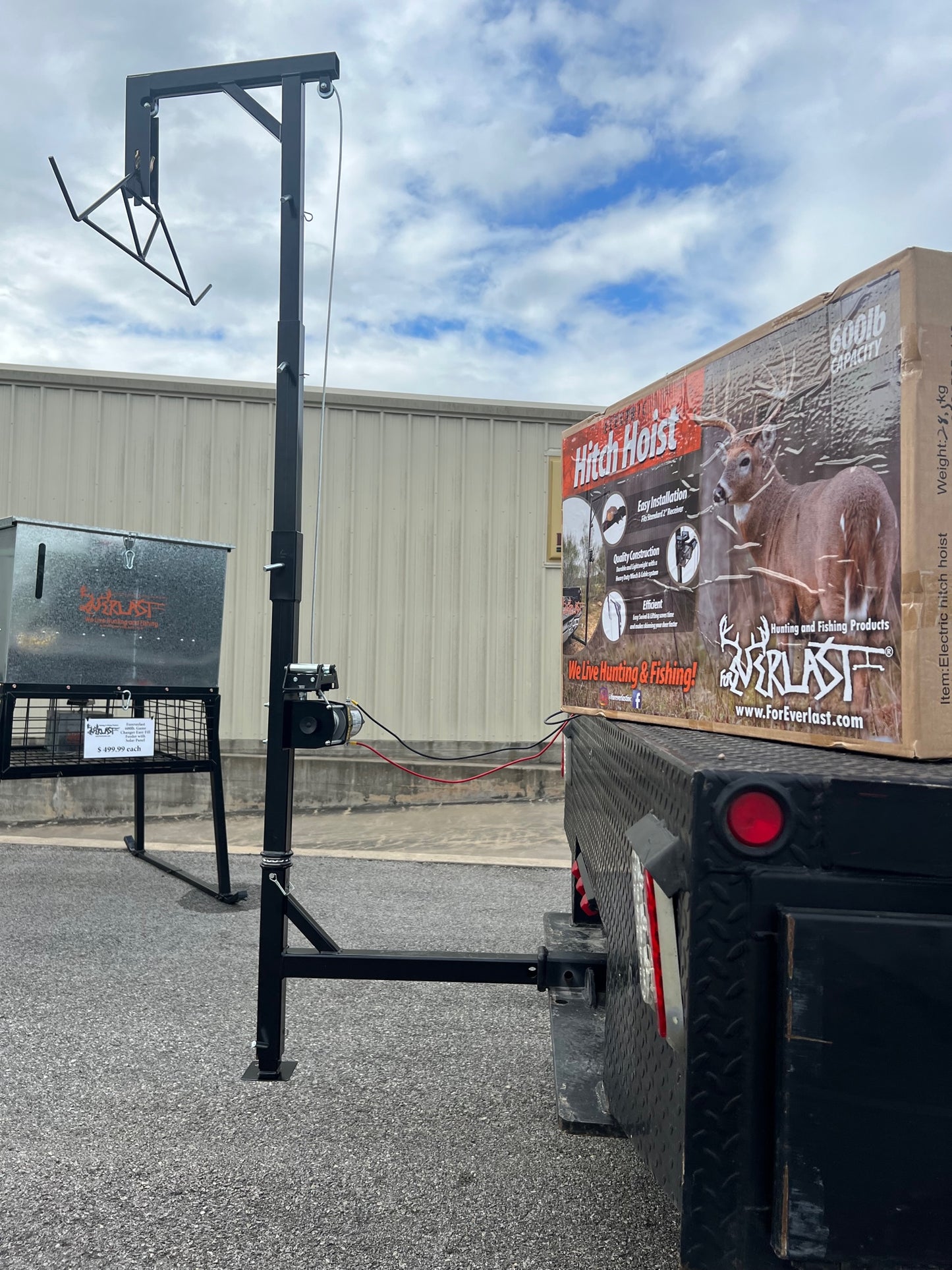 HITCH HOIST W/ ELECTRIC WINCH