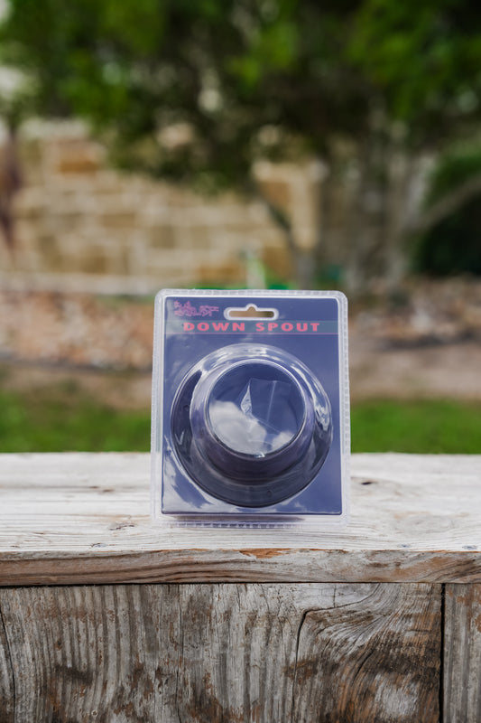 ZINC PLATED DOWN SPOUT