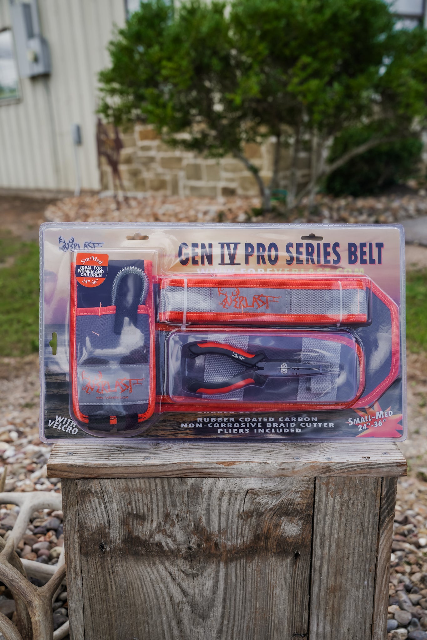 GENERATION 4 BELT KIT W/ PLIERS (ORANGE TRIM)