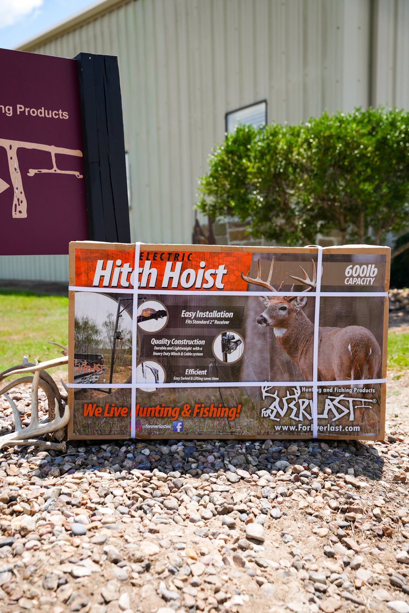 HITCH HOIST W/ ELECTRIC WINCH