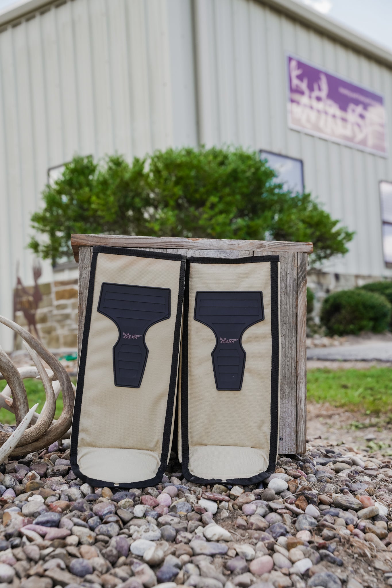 SNAKE GUARD SHIELD - TAN W/ VELCRO