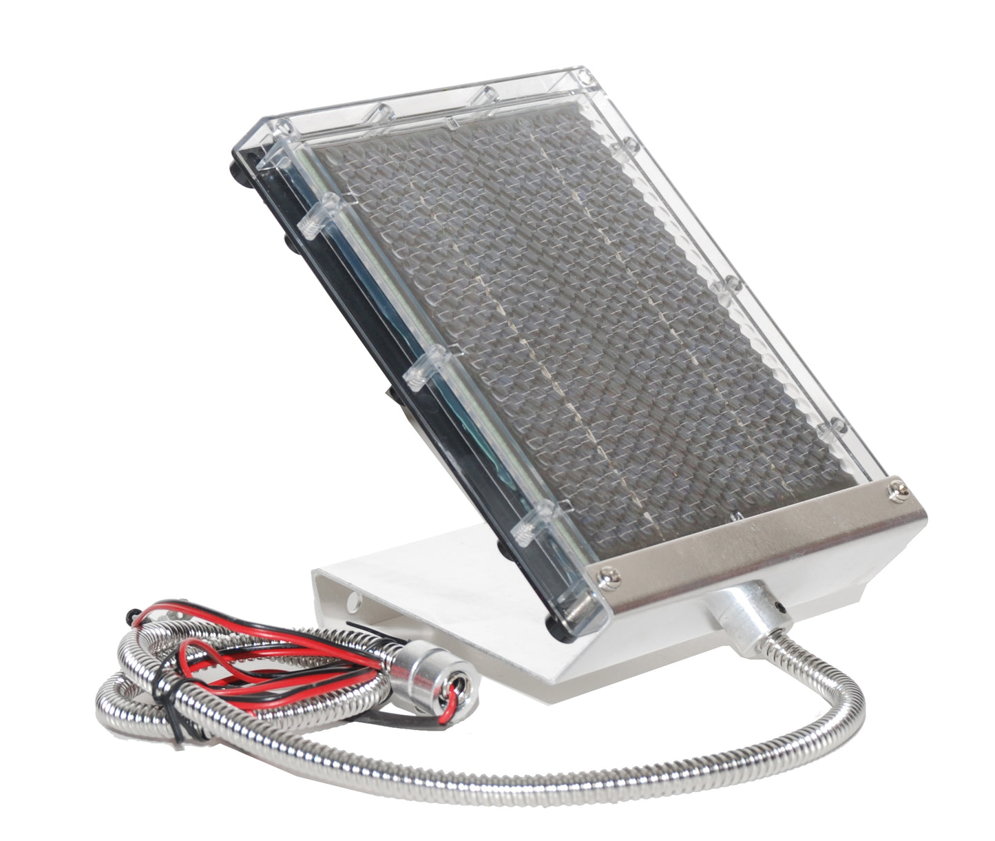 6 VOLT SOLAR PANEL WITH BRACKET & CABLE